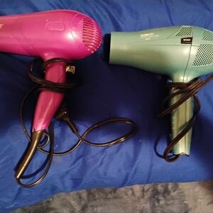 Conair Hair Dryers Set - Teal and Pink